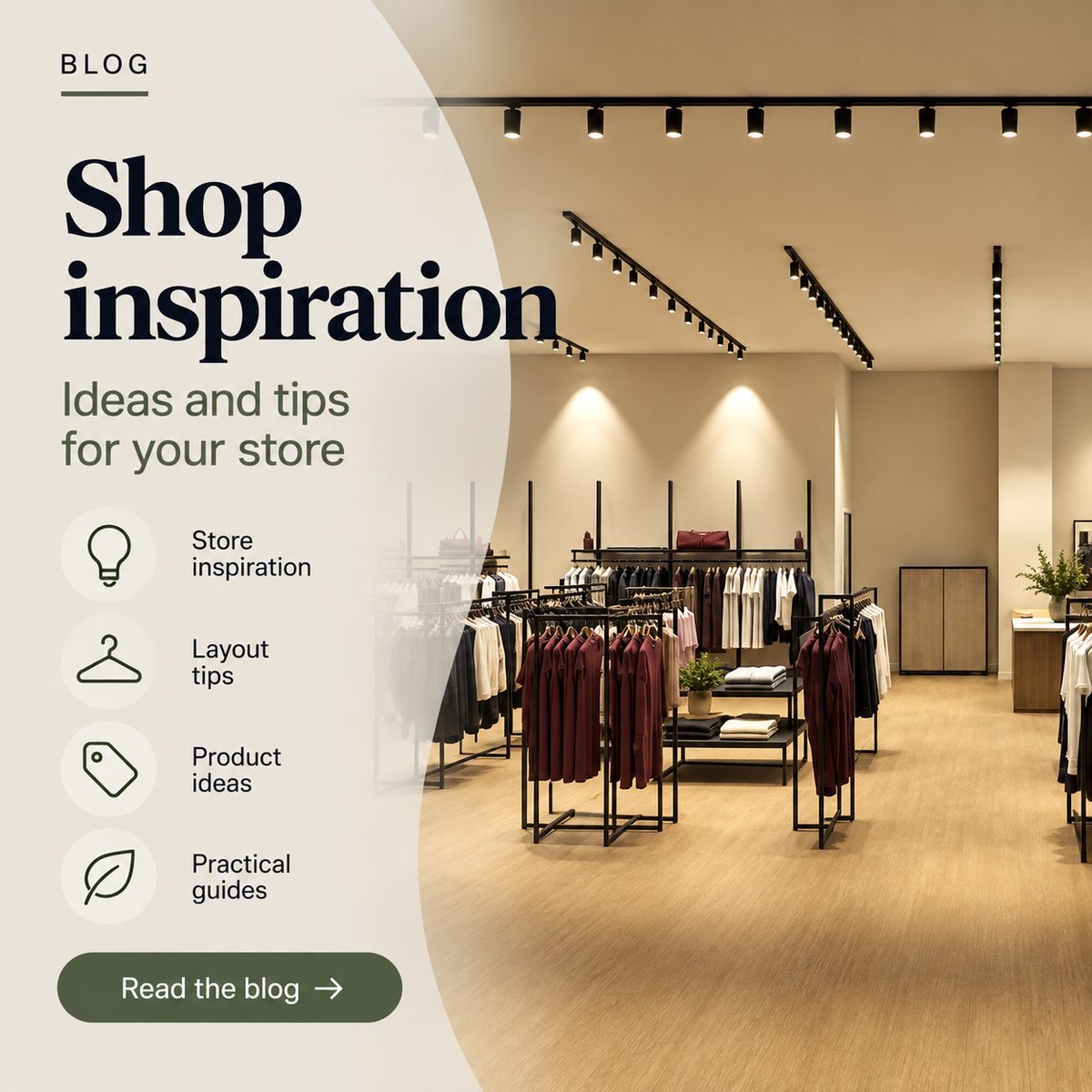 Inspirationshjørnet – indret din butik med de rigtige systemer