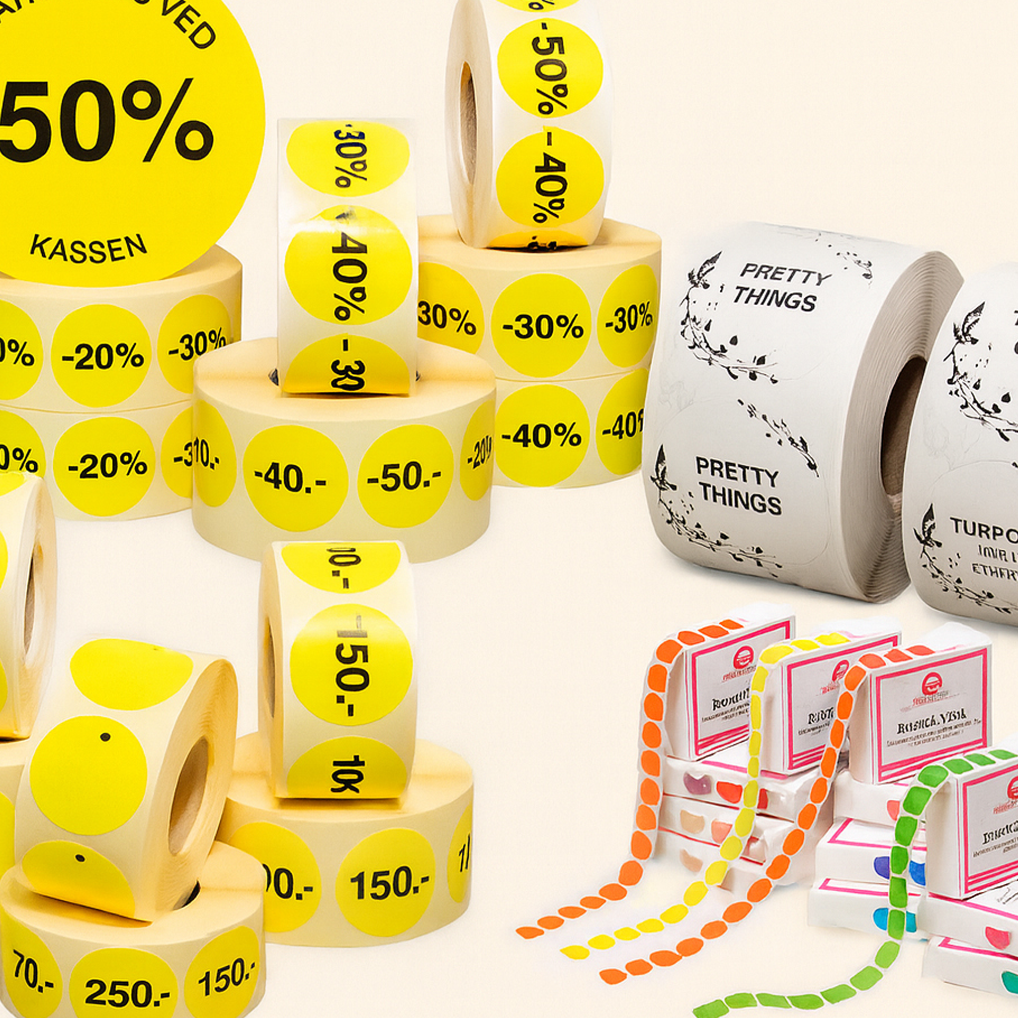 1.000 Manila-Etiketten 100 x 50mm mit Naturfaden 1.000 Manila-Etiketten 100 x 50mm mit Naturfaden