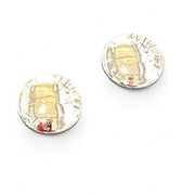 Retro, gebogen, chrom, für Ø25 mm Rohr