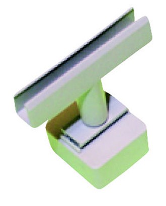 Magnetclip M / T-Stück B 3,5 x T 3 x H 5,5 cm, Schildhalter für Plastikrahmen. Sehen Sie und wählen Sie Farben