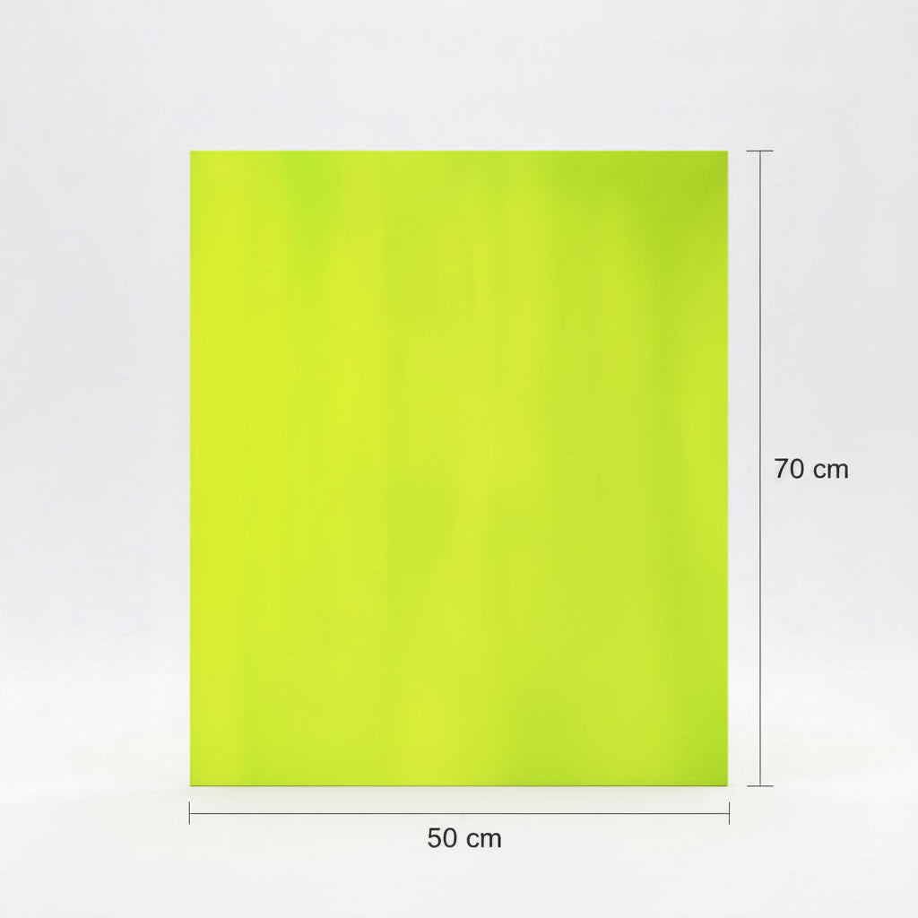 Schildkarton, einseitig gestrichen, neon-gelb, 260 g, 50 x 70 cm