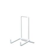 Stütze. Weißes Metall. Packung mit 10 Stk. - 10 cm. Tellerstütze. Preis pro Stk. angegeben.