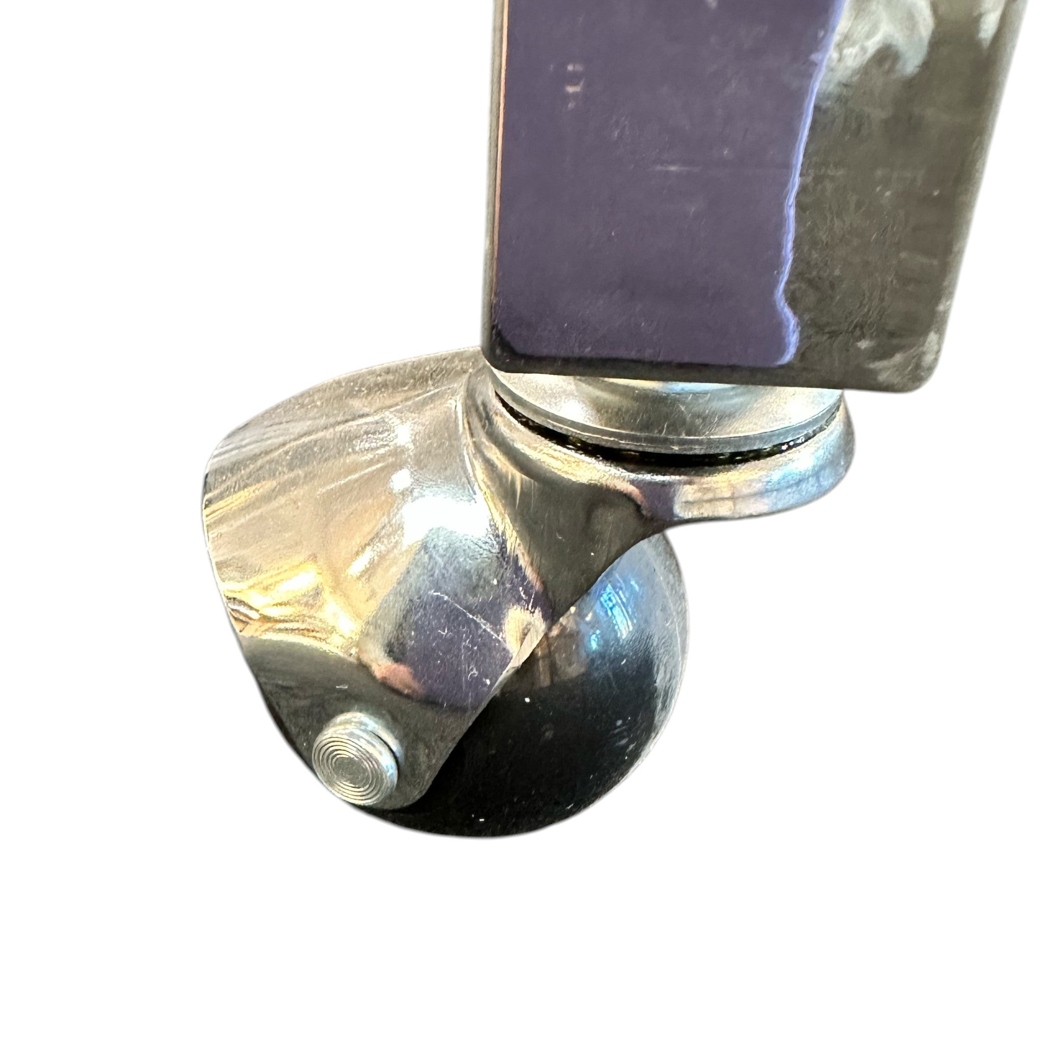 Spacey Kleider- / Garderobenständer auf Rollen, chrom.