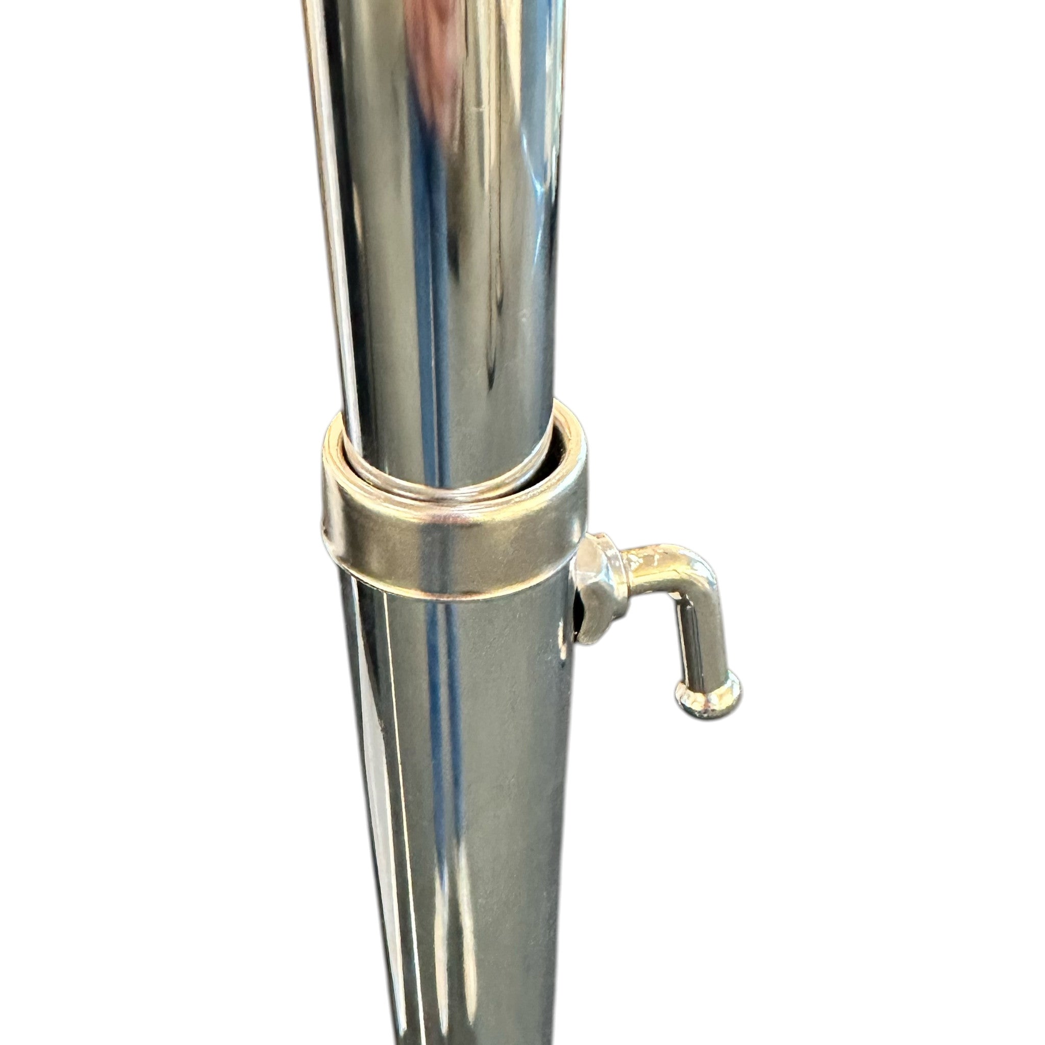 Spacey Kleider- / Garderobenständer auf Rollen, chrom.