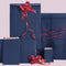 Geschenktüten aus Kraftpapier, blau, Packung mit 250 St., 7 x H12 cm