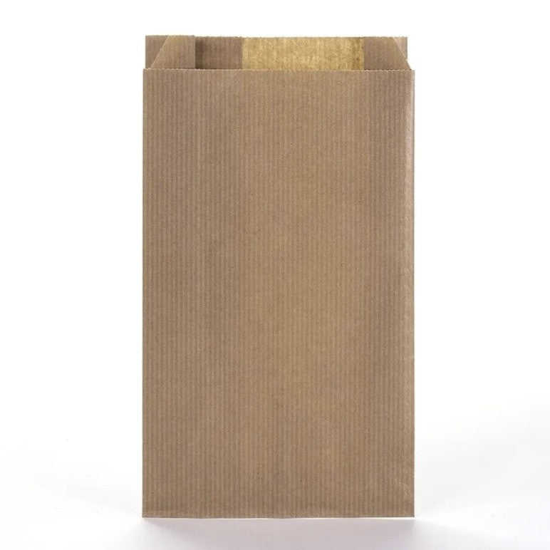 Geschenktüte, Kraftpapier, Natur, Packung mit 250 St., 12 x 4 x H20 cm