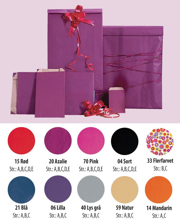 Geschenktüte, Kraftpapier, schwarz, Packung mit 250 St., 18 x 6 x H35 cm