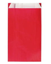 Rød kraftpapir gavepose 31 x 8 x H49 cm