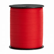 Geschenkband, 10 mm x 250 Meter, MATT ROT - frisches Rot