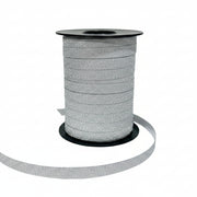 Geschenkband - Silberglitzer. 10 x 225 mtr.