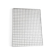 Dekorationsgitter, schwarz, 90 x H120 cm. Doppelrahmen zur Aufhängung an Wand oder Decke