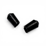 Endkappe schwarz, Ø 4 mm. Passt u. a. auf Metallklemmebügel.
