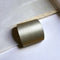 Geschenkpapier B 10 cm. Silber, Kraftpapier. 100 mtr.