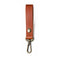 Lederriemen mit Karabinerhaken - Cognac