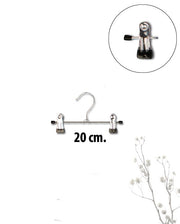 Sort metal klemmebøjle 20 cm til små varer og tilbehør