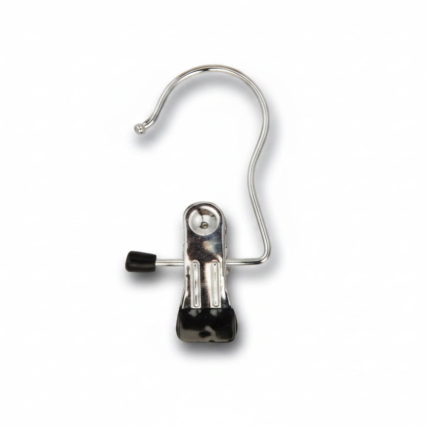 Stiefelklemmen – Metall – 40 St. 1 Klemme. Schwarz