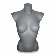 Shine, weiblicher Torso, grau, B38, H57 (Serie 5100)