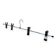 Metall-Klemmbügel (B 60 cm.) - 50 Stk. 4 Klemmen H 7 cm. Schwarz