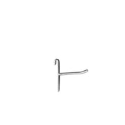 Warenhaken, für Gitter, Rückplatte H5,9 cm, verzinkt, 5 cm