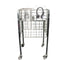 Galvaniseret Boxer 1 salgskurv med justerbar bund, 50 x 50 x 90 cm