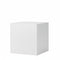 Podie. Weißes Melamin. 40 x 40 x H50 cm.