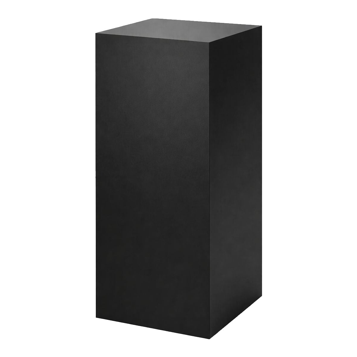 Sort melaminpodie 40 x 40 x H100 cm