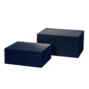 Podie-Set für Schaufensterpuppen, 2 Stück, schwarz