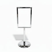 Menükartenhalter, A5, chrom