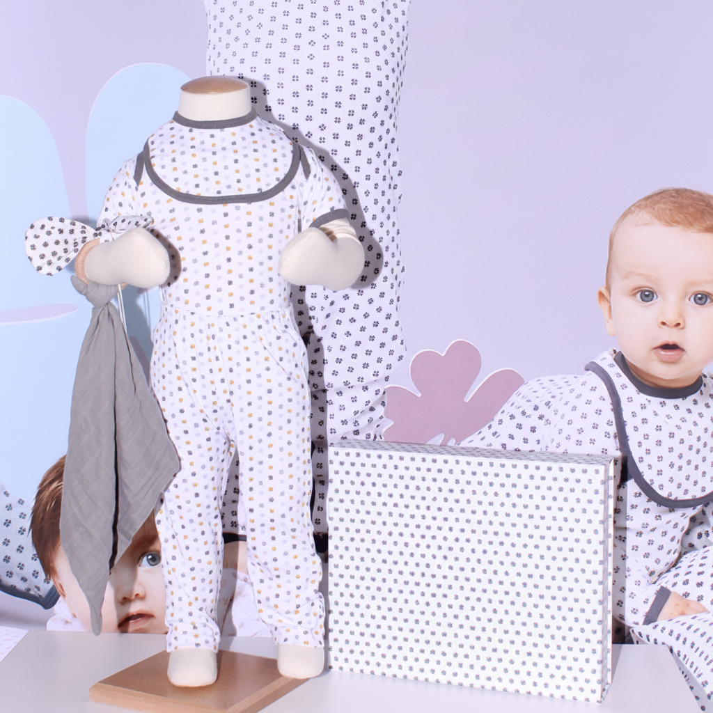 Gelenkige Kinderschneiderpuppe, 1 Jahr. Mit Riemen und Kopf aus Buche