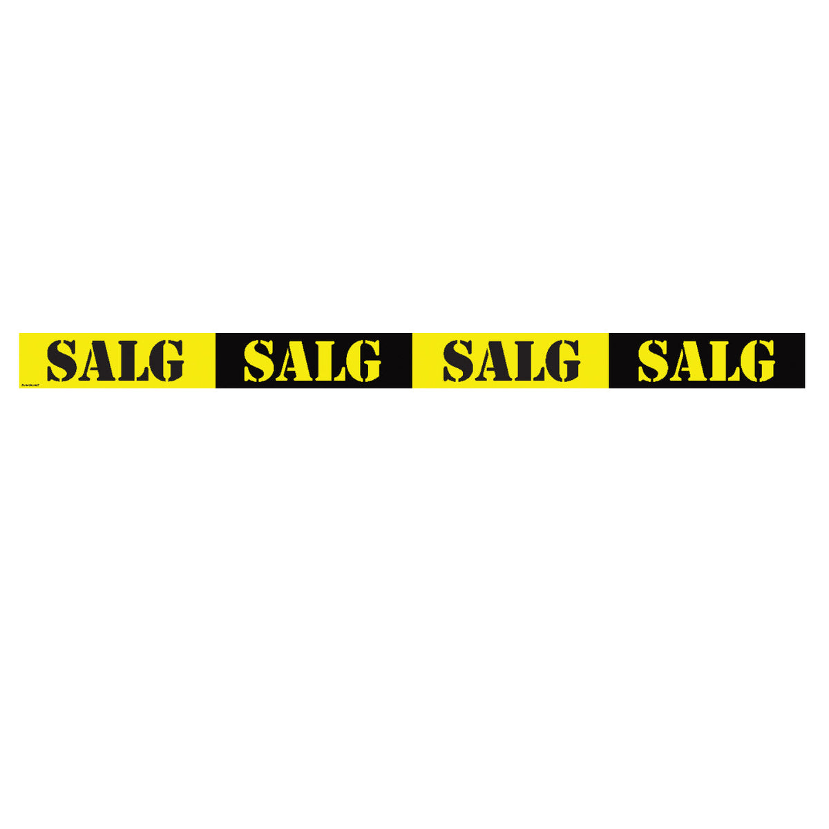 Fensterdekoration mit SALE - 120 cm.