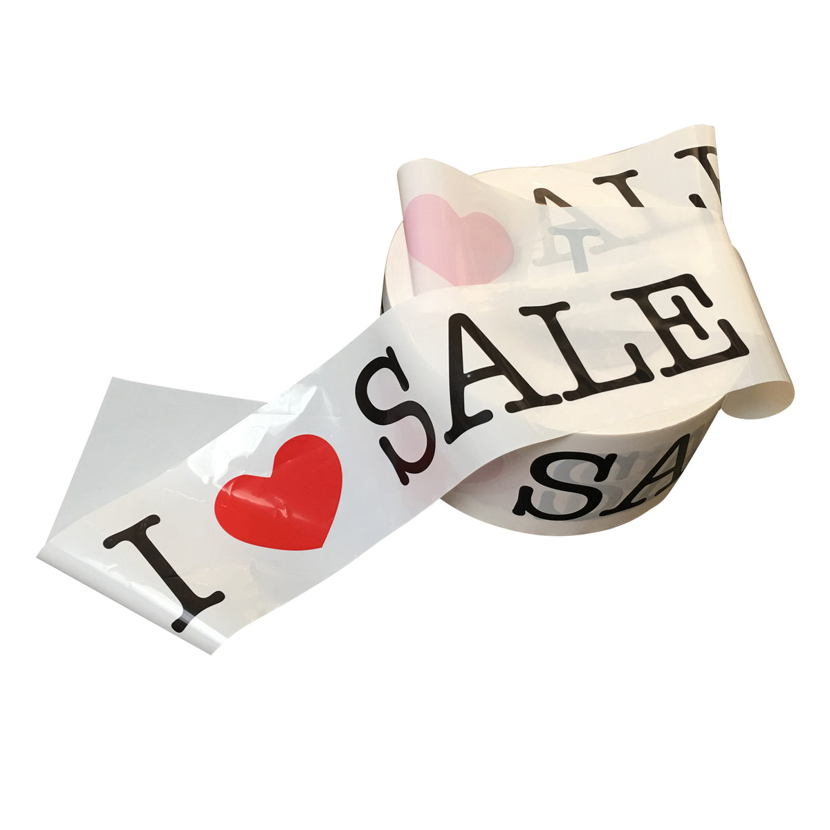 Absperrband - I LOVE SALE - 250 mtr.
