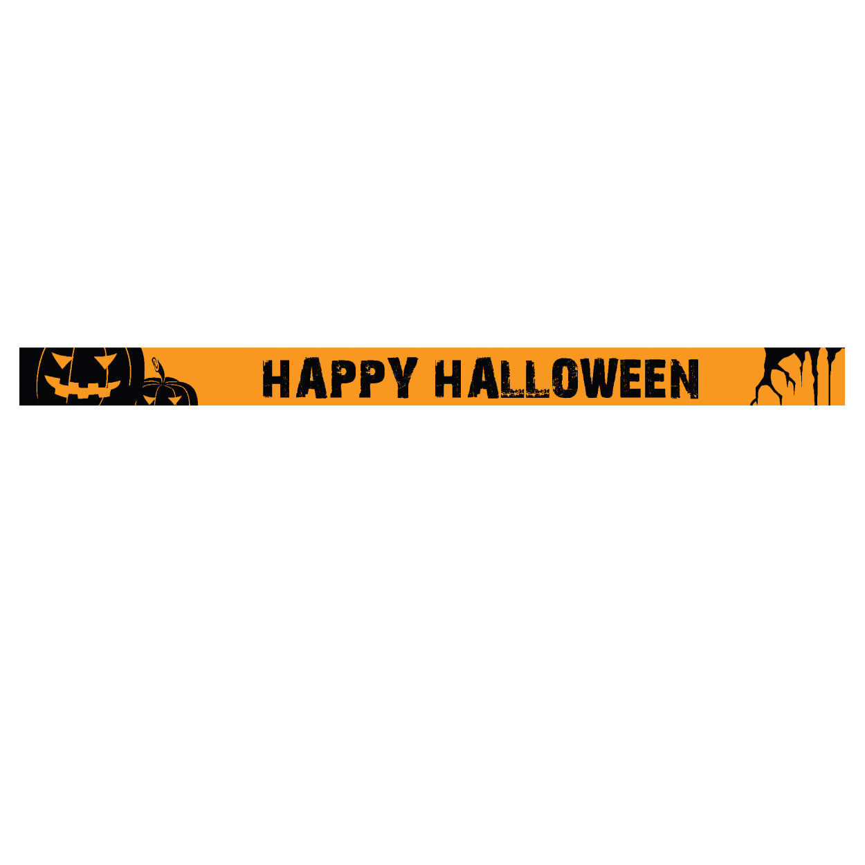 Fensterdekoration mit Halloween-Motiv - 120 cm.