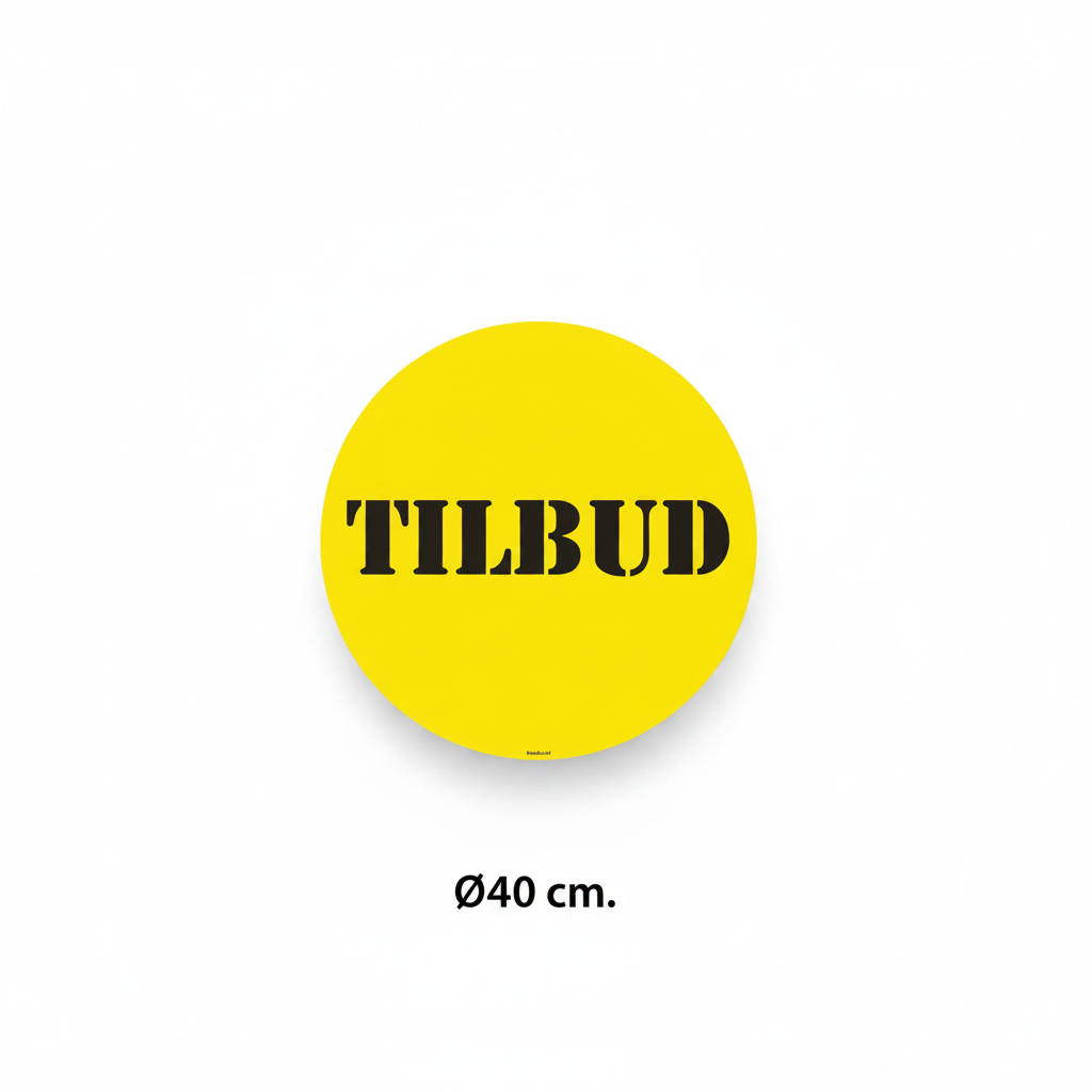 Poster - ANGEBOT - Ø40 cm.