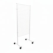 Hvid gittergondol med gittermål 60 x 120 cm