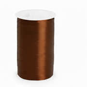 Geschenkband, 10 mm breit, 250 m Rolle, braun