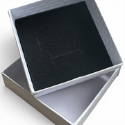 Schmuckkästchen. Weiß. 7,5 x 7,5 x H3,5 - 20 Stk. Preis pro Stk. angegeben.