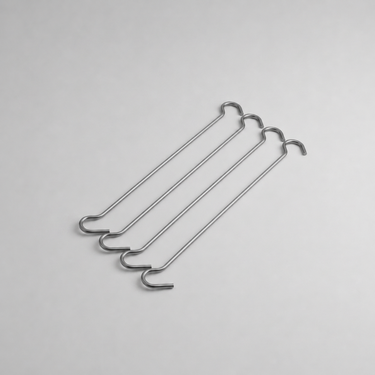 Doppelhaken 30 cm, 4er-Pack