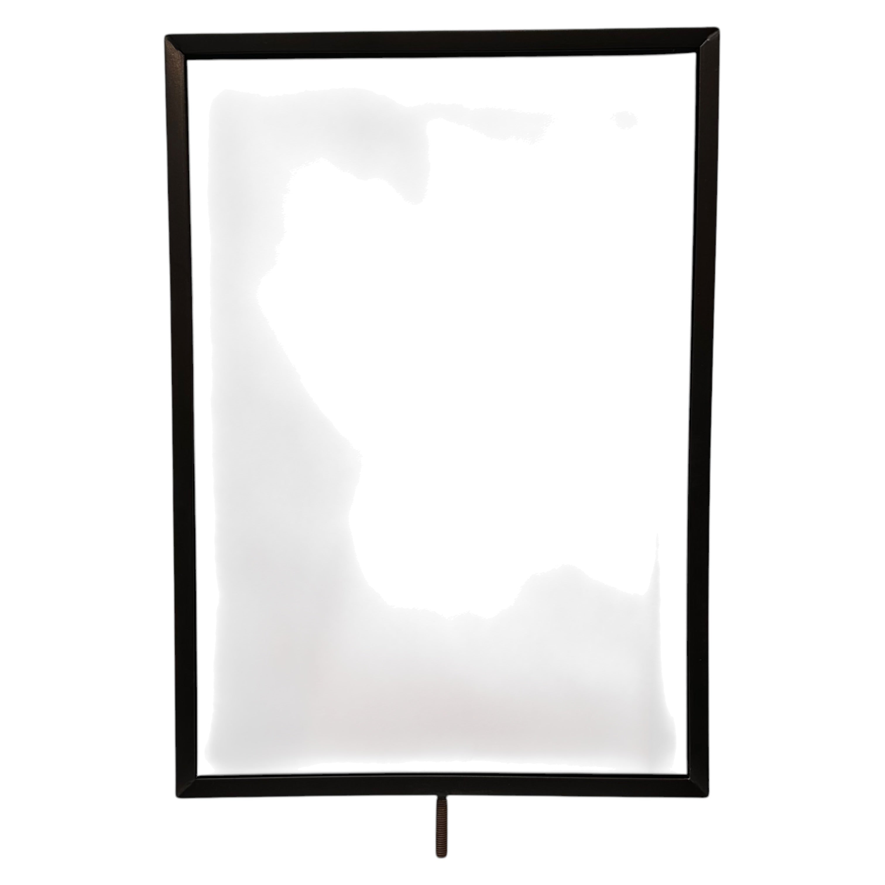 Schildrahmen, A3, Metall, schwarz