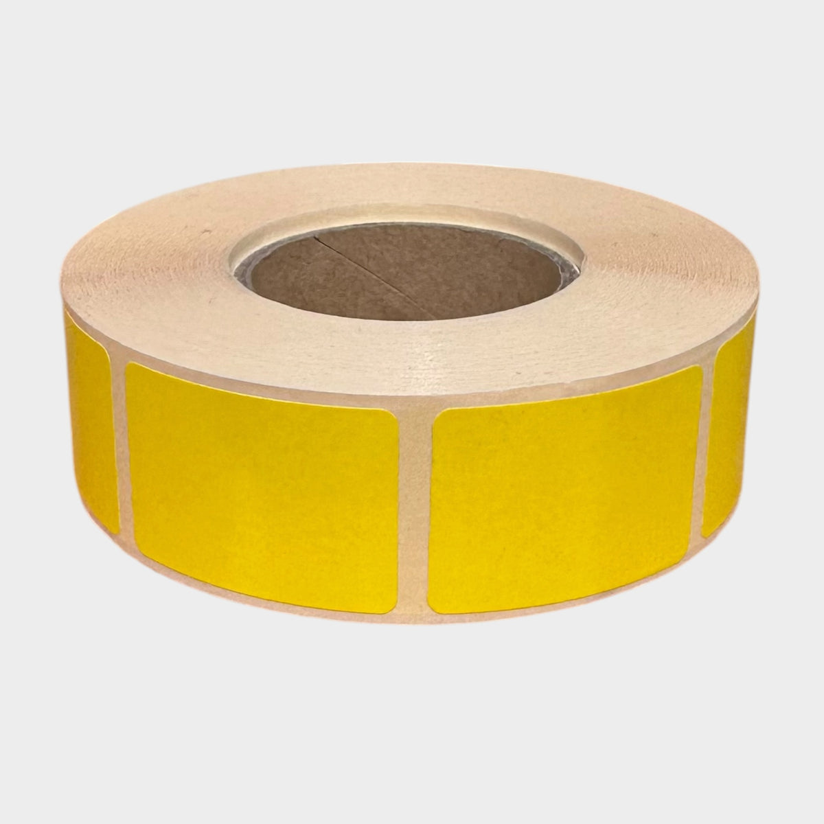 Etiketten - glänzende Neon-Gelb - 1.000 Stk.