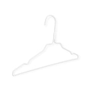 Kleiderbügel für die chemische Reinigung, Kinder, mit Kerbe, weiß, 500er-Packung, 33 cm