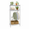 Kleiderschrankregal – TUBO (B 91 x T 36 x H 220 cm) – Chrom