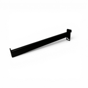 Gerade Fronthalterung für Kühlergrill. Schwarz – 30 cm