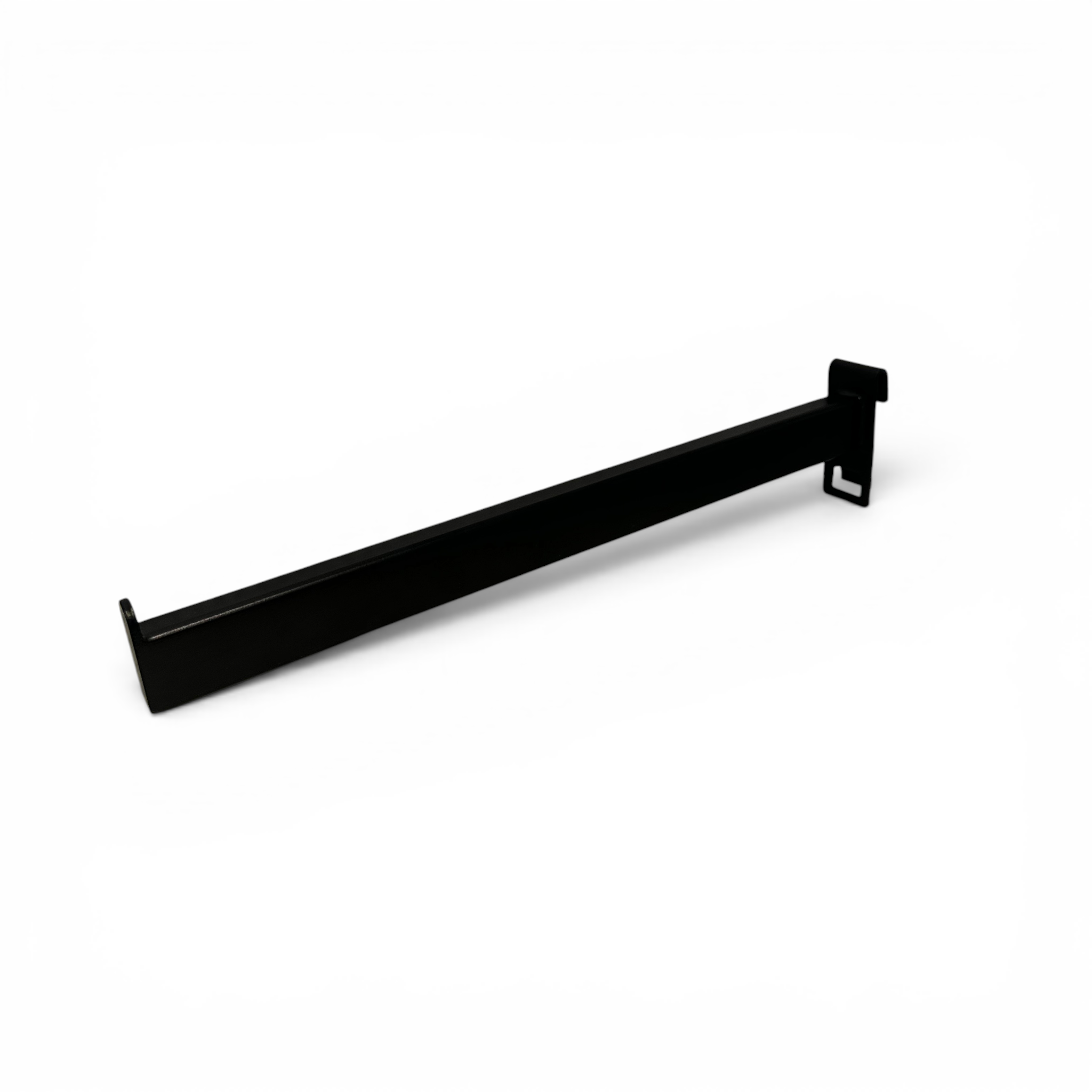 Gerade Fronthalterung für Kühlergrill. Schwarz – 30 cm
