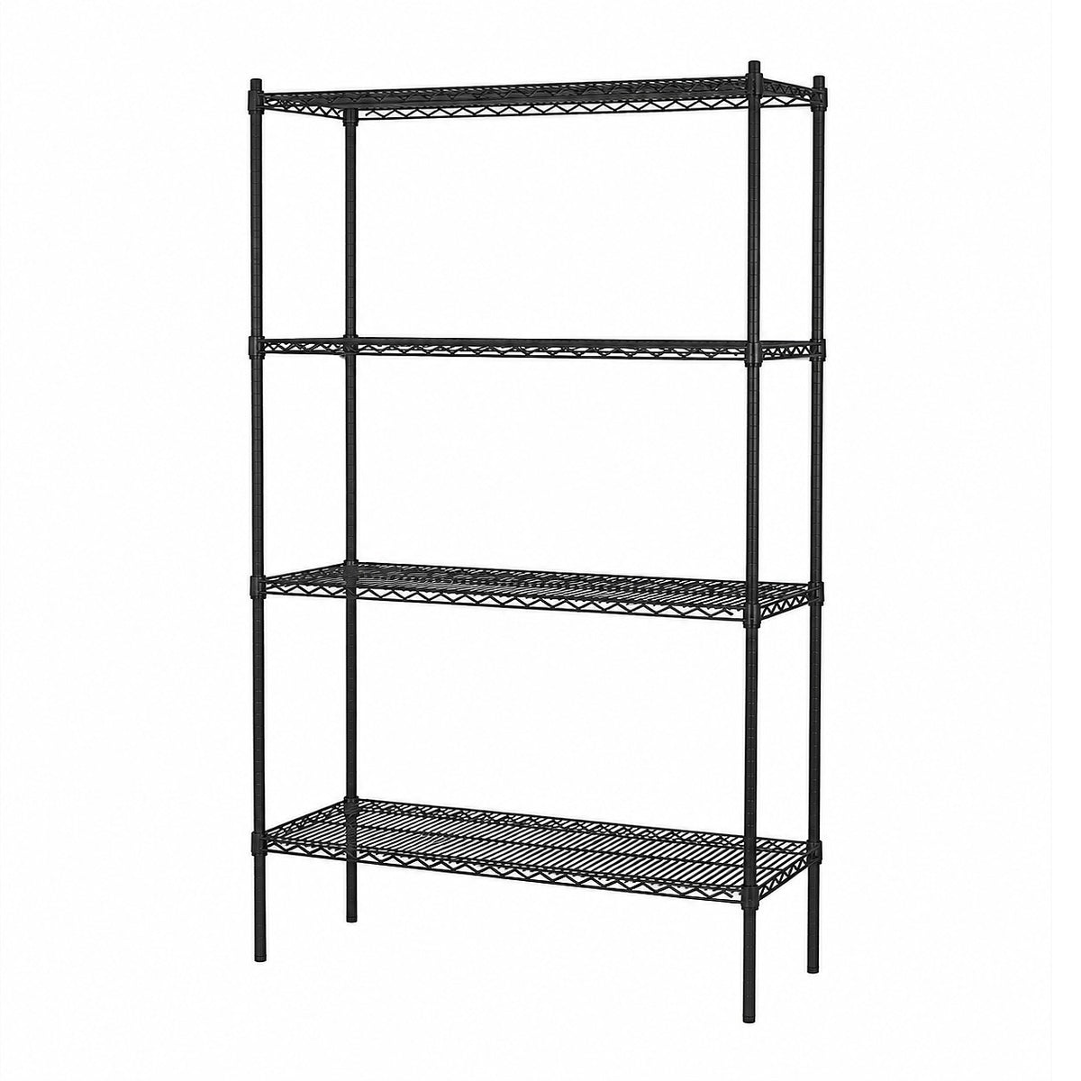 Bücherregal - TUBO (B 122 x T 36 x H 220 cm) - Schwarz