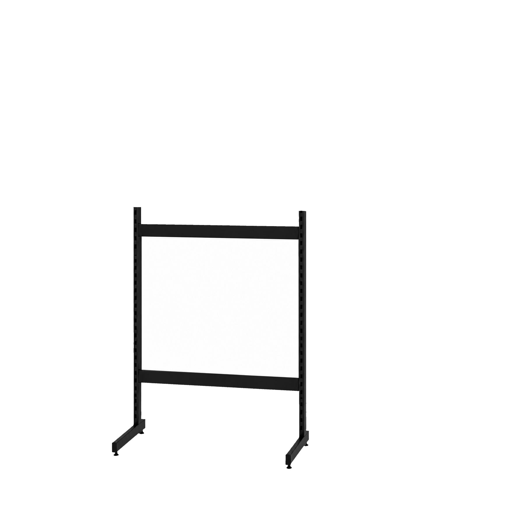 Gestell, L-Gondel, schwarz, B 97 x H 147,50 cm