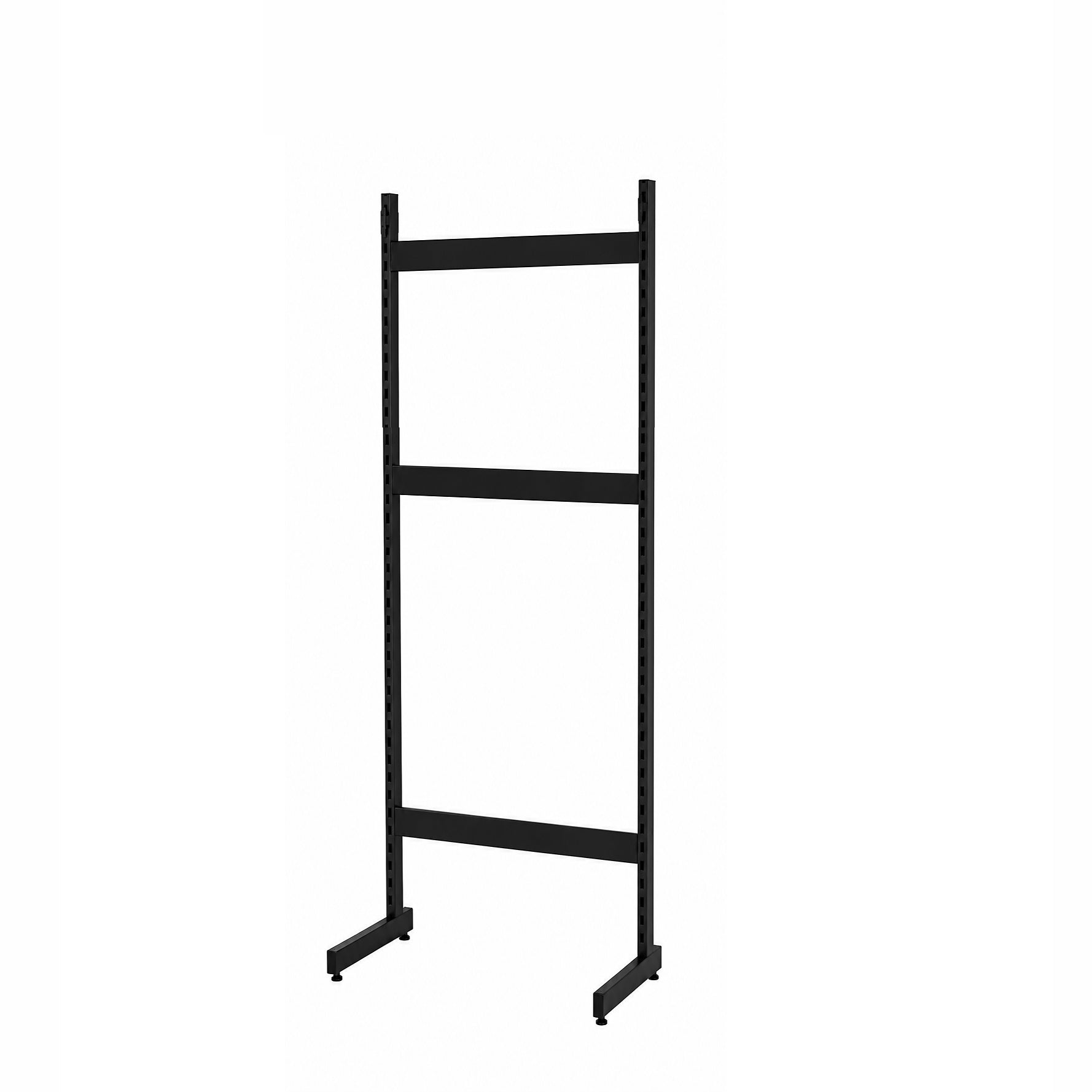 Gestell, L-Gondel, schwarz, B 67 x H 217,50 cm