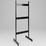 Rahmen, T-Gondel, schwarz, D67 x H247,50 cm