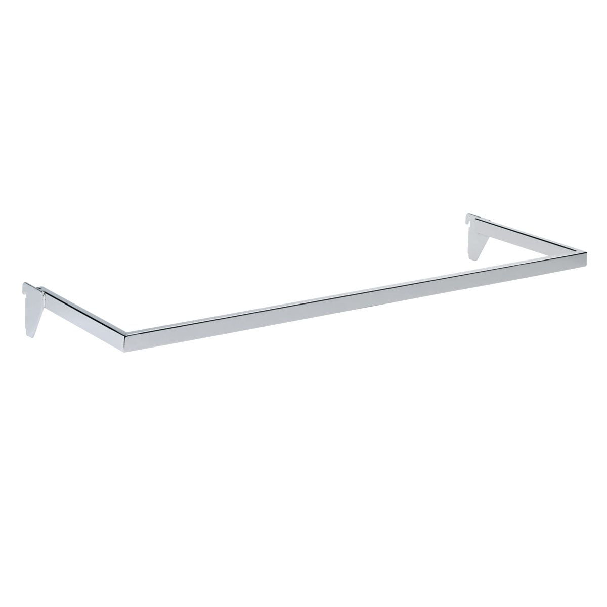 U-förmiger Bügel (91 cm). Verchromt, mit verschiedenen Zubehörteilen – 12 mm