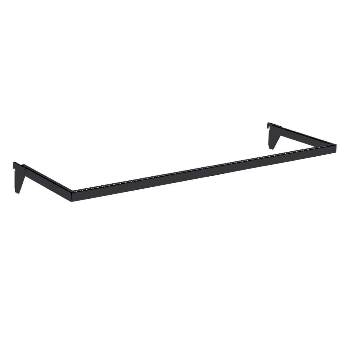 U-förmiger Bügel (91 cm). Schwarz, mit verschiedenen Zubehörteilen – 12 mm