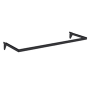 U-förmiger Bügel (91 cm). Schwarz, mit verschiedenen Zubehörteilen – 12 mm